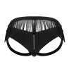 CandyMan Jockstrap à Franges Yuelao Noir